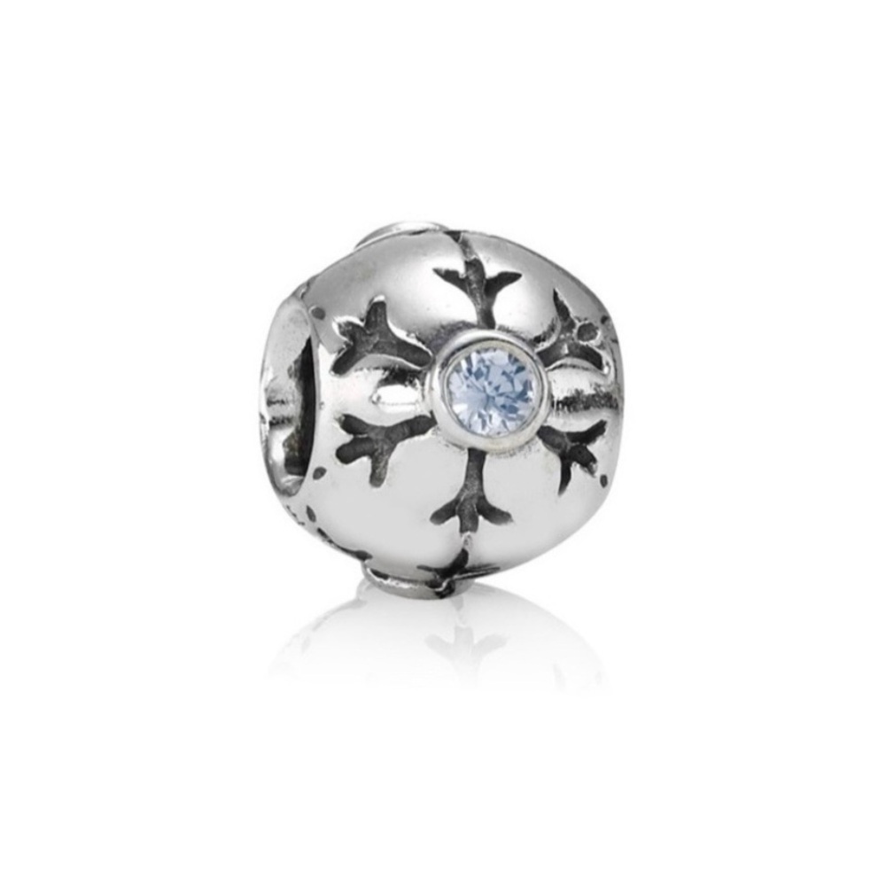 Pandora Retired Snowflake Charm